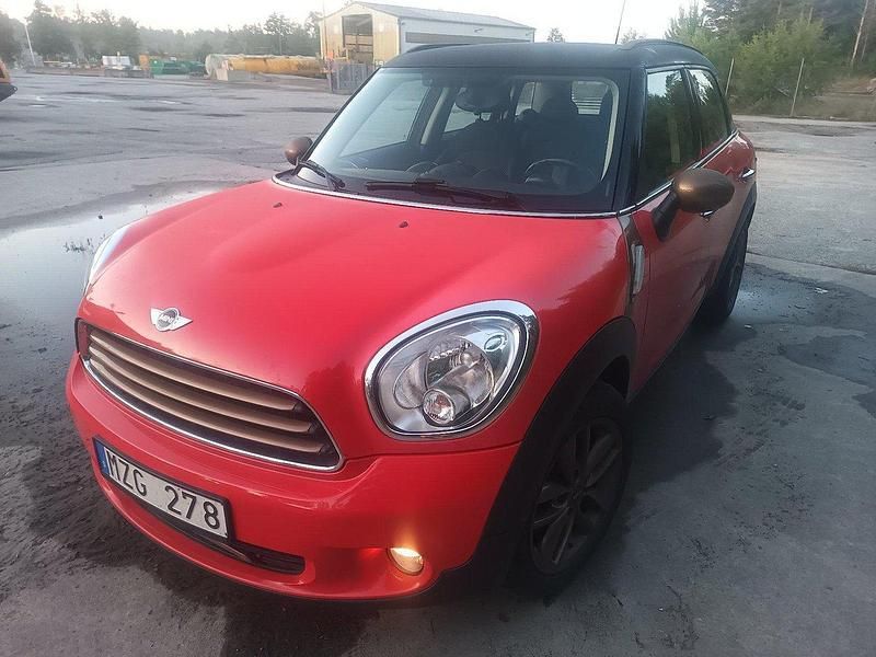 Röd Begagnad 2013 Mini Cooper D Countryman SUV | 75 000 kr (Marknadspris) - Bild 1/4