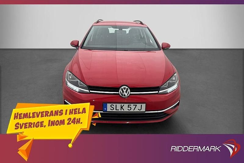 Begagnad VW Golf VIII 116 HK (85 kW) 2019 Röd Kombi