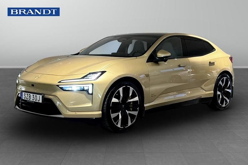 Gul Begagnad 2026 Polestar 4 Long Range Dual motor SUV | 799 900 kr - Bild 1/4