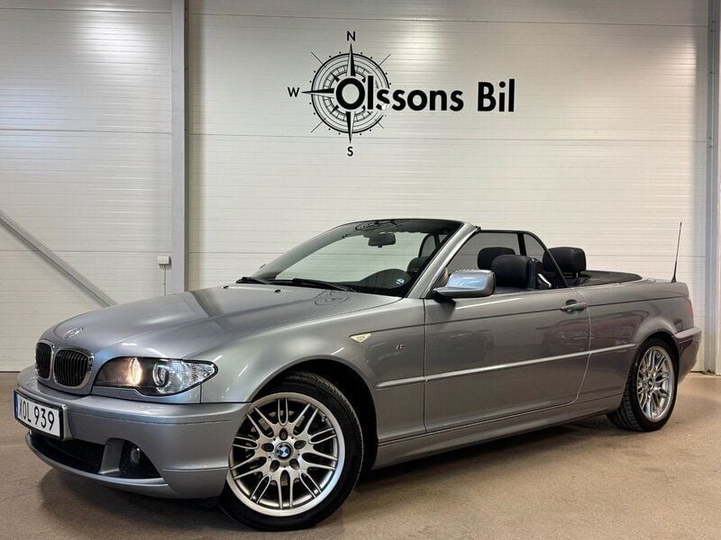 Ljusgrå Begagnad 2006 BMW 325 Cabriolet Cab | 159 800 kr (Lite dyr) - Bild 1/4