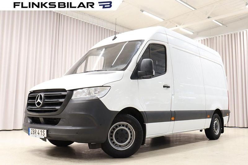 Vit Begagnad 2021 Mercedes Sprinter Van | 269 900 kr (Superpris) - Bild 1/4