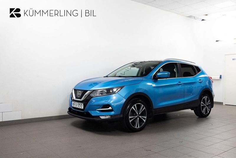 Blå Begagnad 2017 Nissan Qashqai 360º SUV | 114 900 kr (Marknadspris) - Bild 1/4
