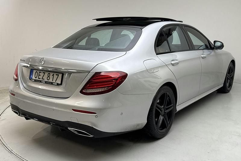 Begagnad Mercedes E220 AMG 194 HK (142 kW) 2017 Silver Sedan