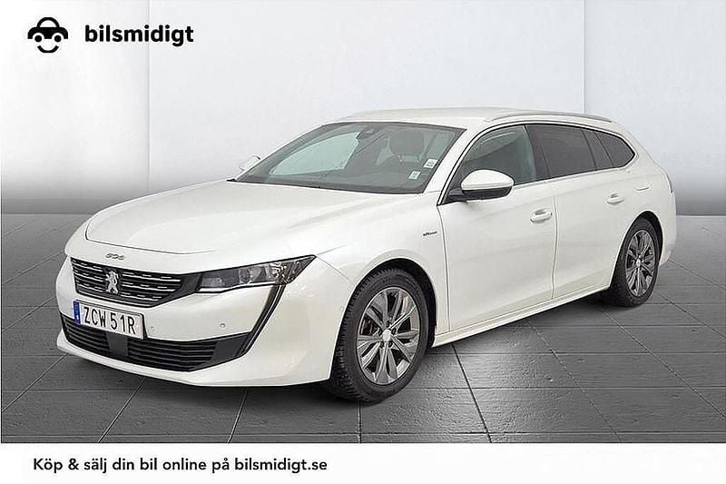 Vit Begagnad 2021 Peugeot 508 SW Kombi | 229 900 kr - Bild 1/3
