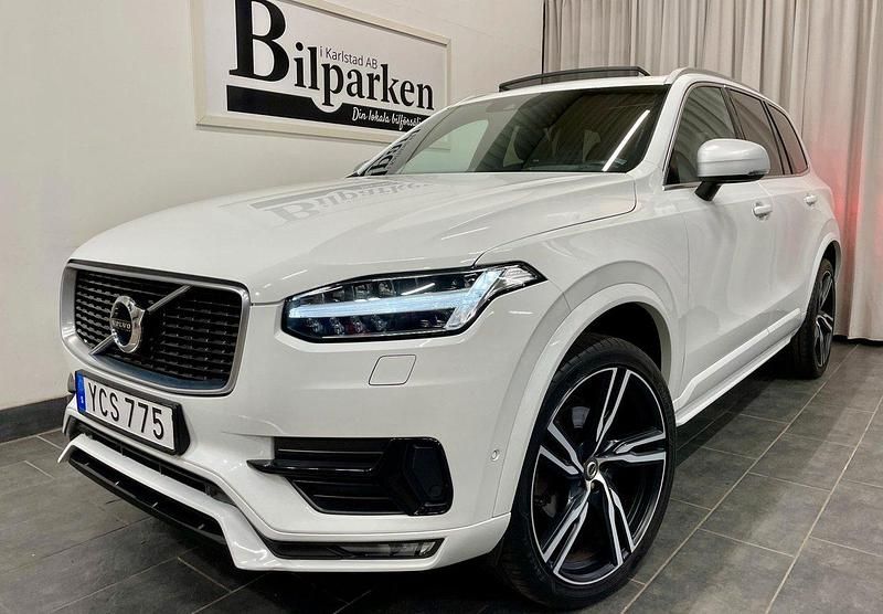 Vit Begagnad 2016 Volvo XC90 R-Design SUV | 399 900 kr (Marknadspris) - Bild 1/3