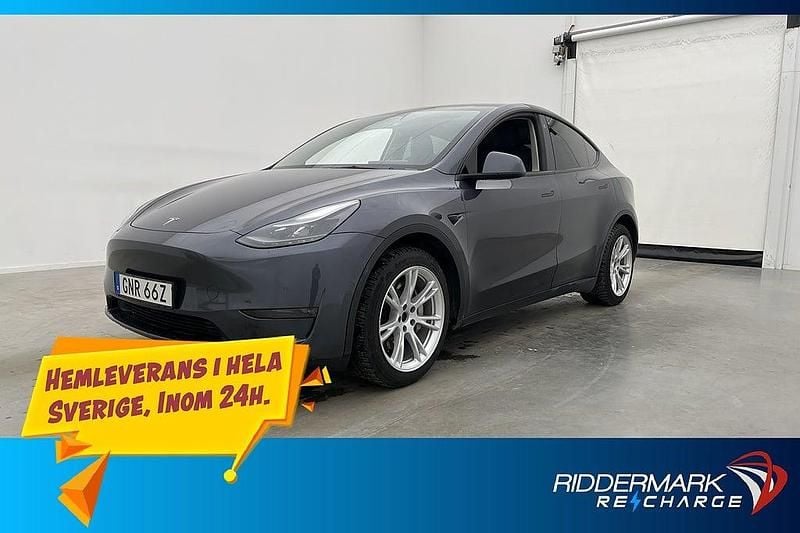 Grå Begagnad 2022 Tesla Model Y Long Range AWD SUV | 349 800 kr (Bra pris) - Bild 1/3