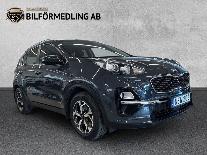 Grå Begagnad 2018 Kia Sportage Advance SUV | 229 700 kr (Marknadspris) - Bild 1/4
