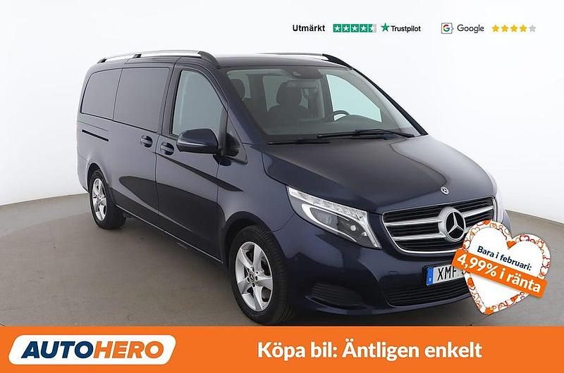 Begagnad Mercedes 220 163 HK (119 kW) 2018 Mörkblå Kombi