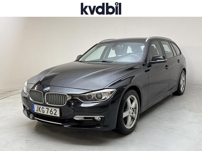 Svart Begagnad 2014 BMW 328 Kombi | 150 000 kr (Marknadspris) - Bild 1/3