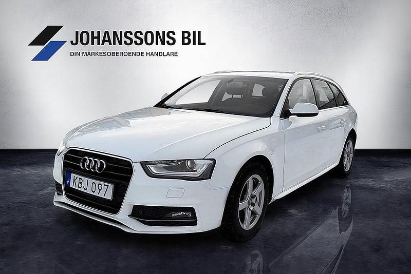Vit Begagnad 2015 Audi A4 Sport Kombi | 169 900 kr (Lite dyr) - Bild 1/4
