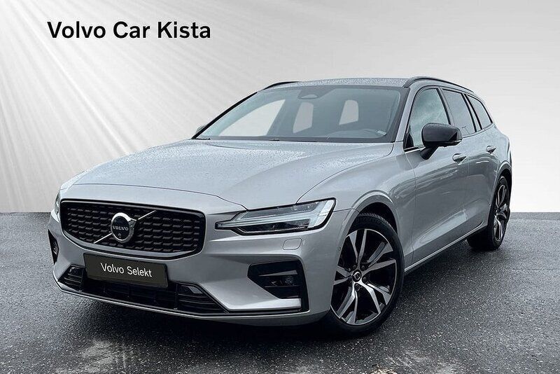 Silver Begagnad 2024 Volvo V60 Plus Kombi | 379 900 kr (Bra pris) - Bild 1/3
