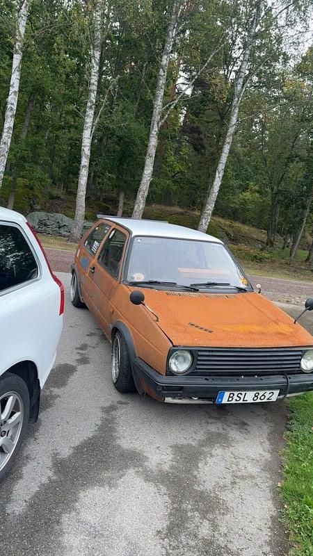Rostad lack Begagnad 1988 VW Golf II Halvkombi | 11 000 kr - Bild 1/4