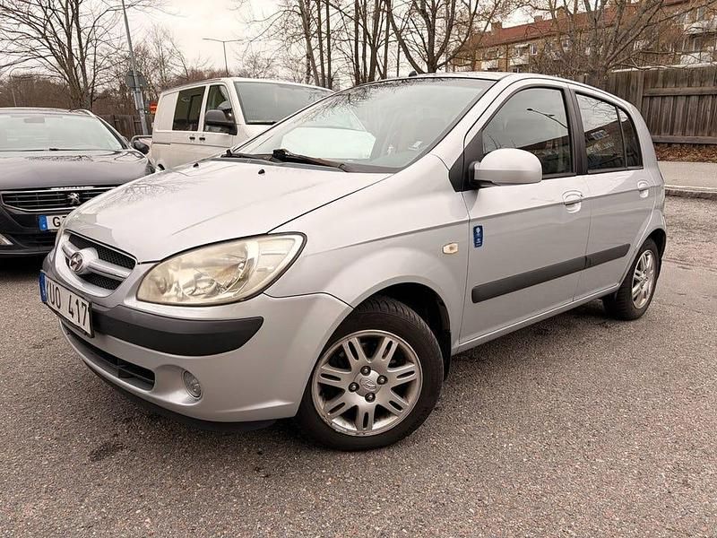 Silver Begagnad 2006 Hyundai Getz Edition Halvkombi | 19 995 kr (Marknadspris) - Bild 1/4