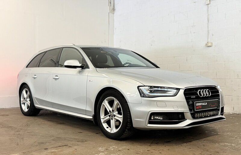 Silver Begagnad 2013 Audi A4 Kombi | 154 900 kr (Lite dyr) - Bild 1/4
