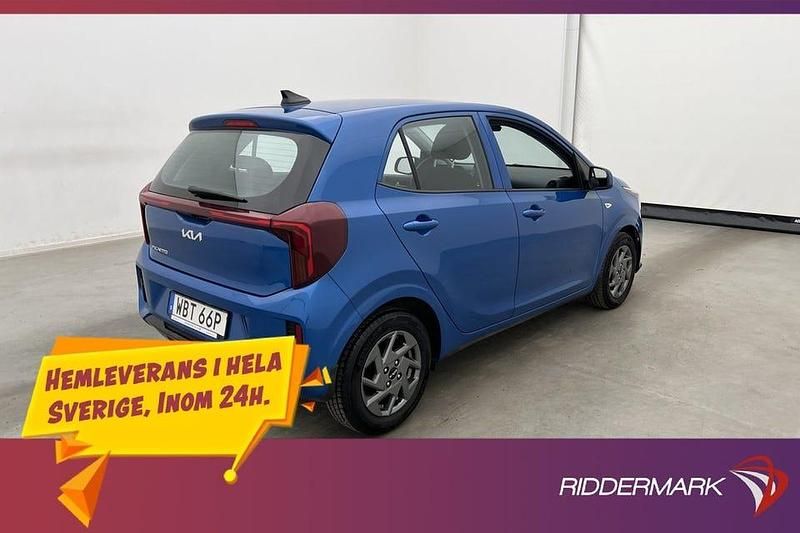 Begagnad Kia Picanto 63 HK (46 kW) 2024 Blå Halvkombi