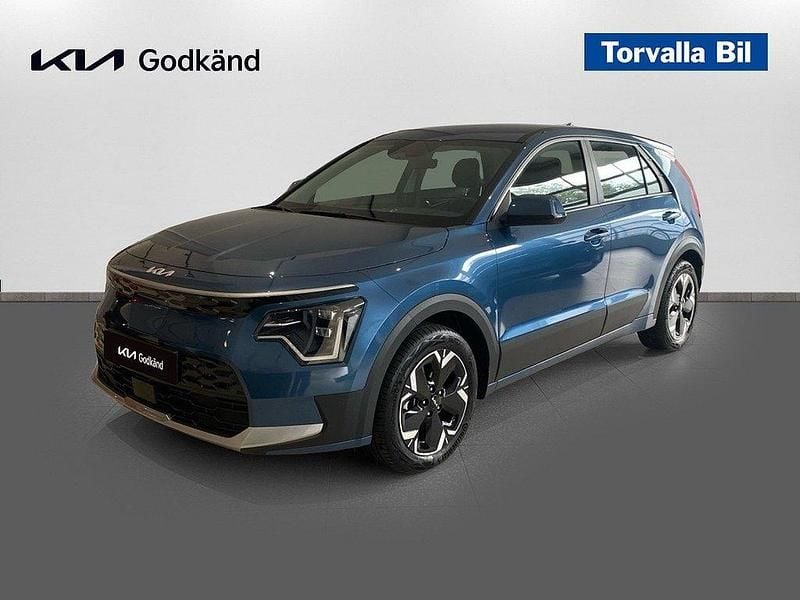 Blå Begagnad 2023 Kia e-Niro SUV | 354 900 kr (Dyr) - Bild 1/4