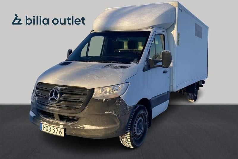 Vit Begagnad 2019 Mercedes Sprinter Van | 398 500 kr - Bild 1/4