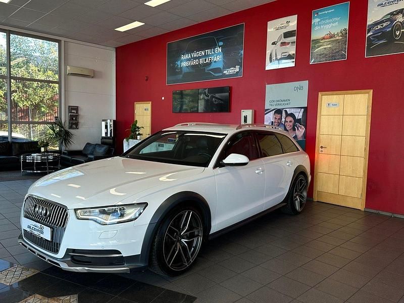 Vit Begagnad 2014 Audi A6 Allroad Kombi | 129 500 kr (Marknadspris) - Bild 1/4