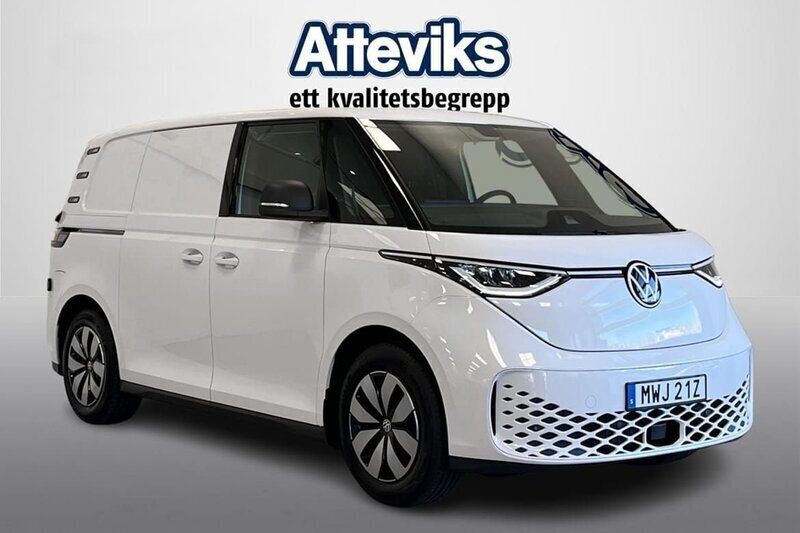 Vit Ny 2025 VW ID. Buzz Pro Van | 632 875 kr (Bra pris) - Bild 1/4