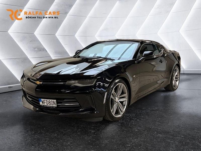 Svart Begagnad 2018 Chevrolet Camaro Sportkupé | 269 000 kr - Bild 1/3