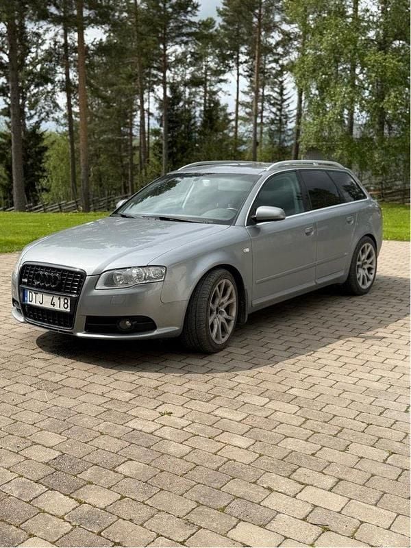 Röd Begagnad 2008 Audi A4 S-Line Kombi | 45 000 kr (Superpris) - Bild 1/4