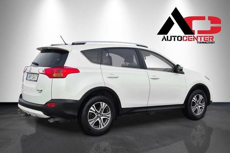 Begagnad Toyota RAV4 Edition 124 HK (91 kW) 2015 Vit SUV