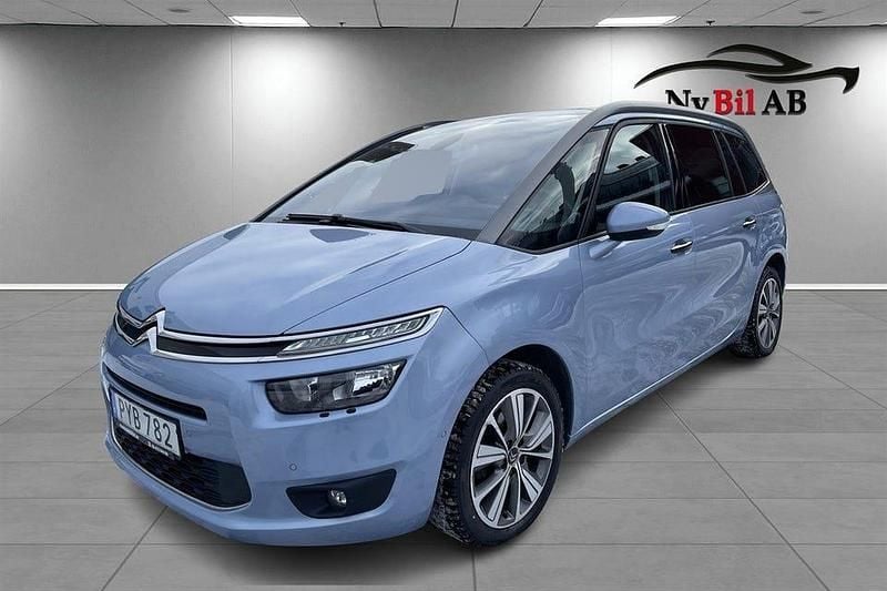 Begagnad Citroën Grand C4 Picasso 120 HK (88 kW) 2015 Blå Minibuss