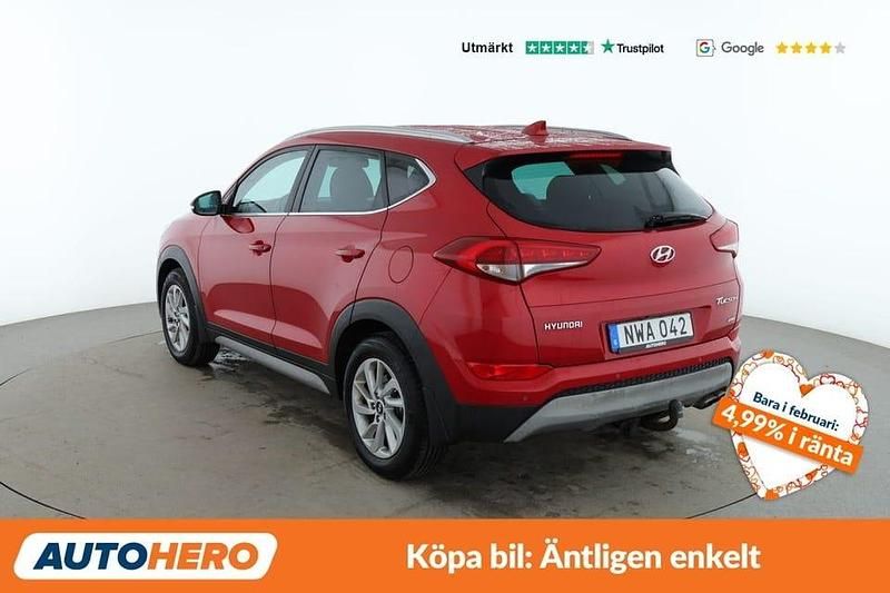 Begagnad Hyundai Tucson Advantage 180 HK (132 kW) 2017 Röd SUV