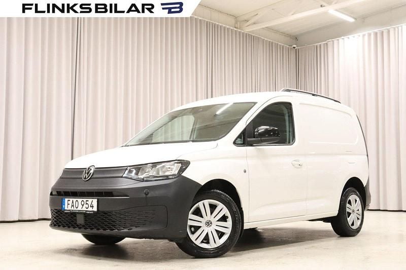 Vit Begagnad 2022 VW Caddy Minibuss | 339 800 kr (Dyr) - Bild 1/4