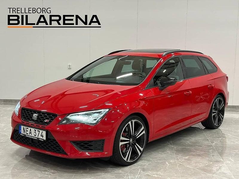 Röd Begagnad 2016 Cupra Leon Kombi | 189 900 kr (Marknadspris) - Bild 1/4