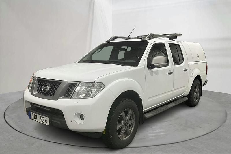 Vit Begagnad 2014 Nissan Navara Pickup | 129 000 kr (Superpris) - Bild 1/4