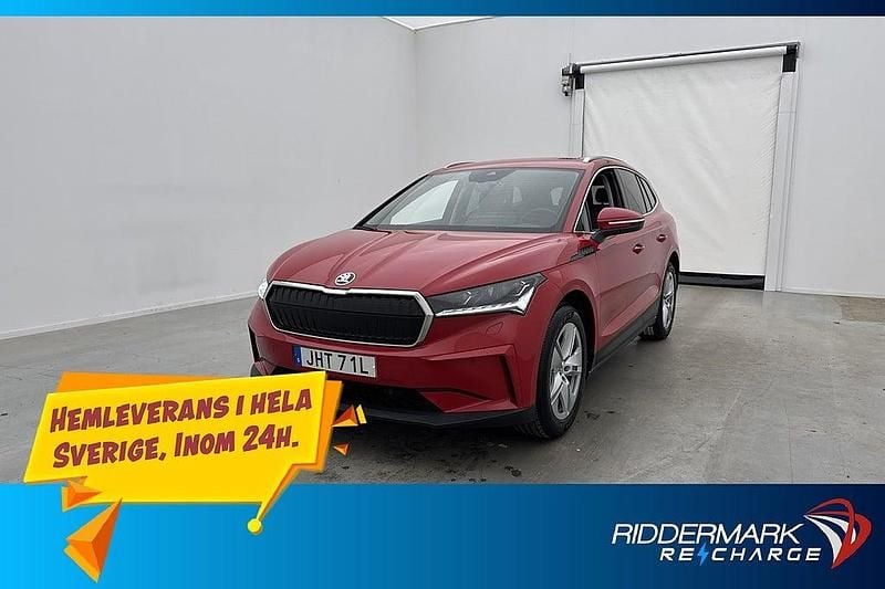 Röd Begagnad 2022 Skoda Enyaq iV SUV | 364 800 kr (Superpris) - Bild 1/3