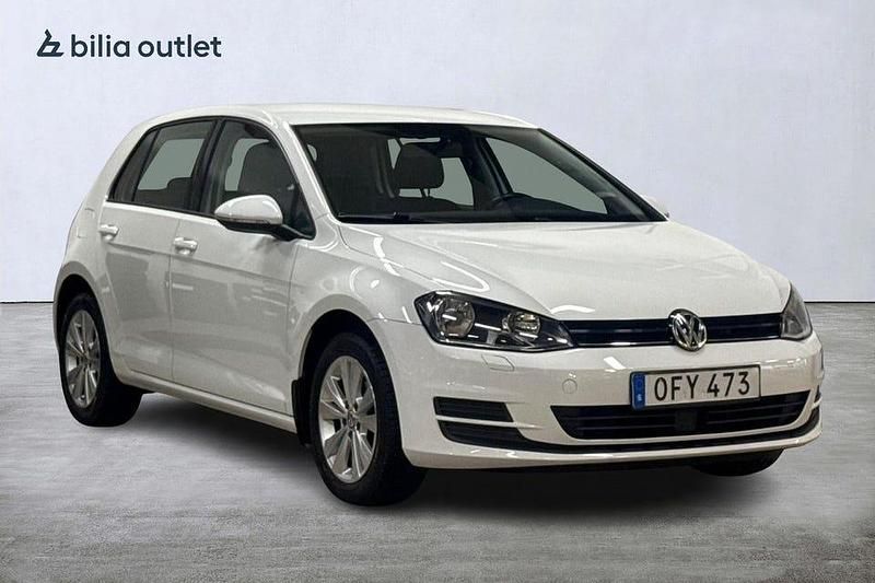 Begagnad VW Golf VII 110 HK (80 kW) 2016 Vit Halvkombi