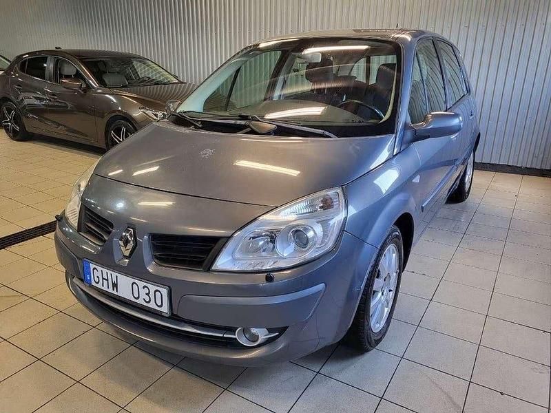 Begagnad Renault Scénic II 131 HK (96 kW) 2008 Grå Minibuss