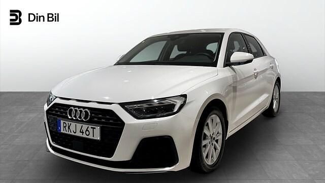 Vit Begagnad 2021 Audi A1 Sportback Proline Halvkombi | 189 000 kr (Marknadspris) - Bild 1/4