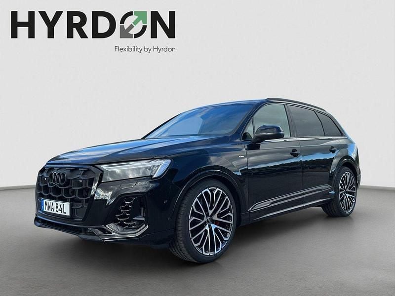 Svart Ny 2025 Audi Q7 S-Line SUV | 1 049 000 kr (Superpris) - Bild 1/4