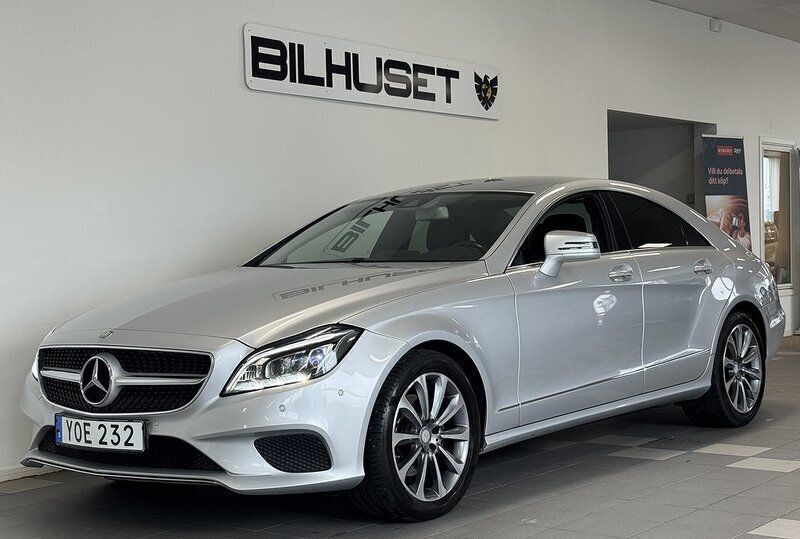Begagnad Mercedes CLS250 204 HK (150 kW) 2016 Silver Sportkupé