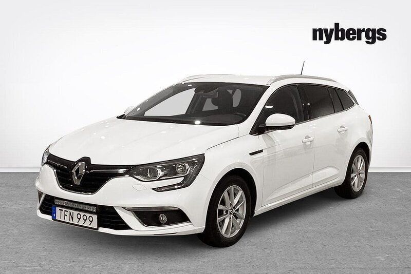 Vit Begagnad 2018 Renault Mégane GrandTour Zen Kombi | 124 900 kr (Marknadspris) - Bild 1/4
