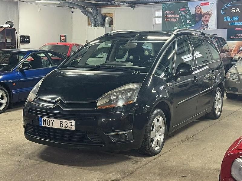 Begagnad Citroën Grand C4 Picasso 136 HK (100 kW) 2009 Svart Minibuss
