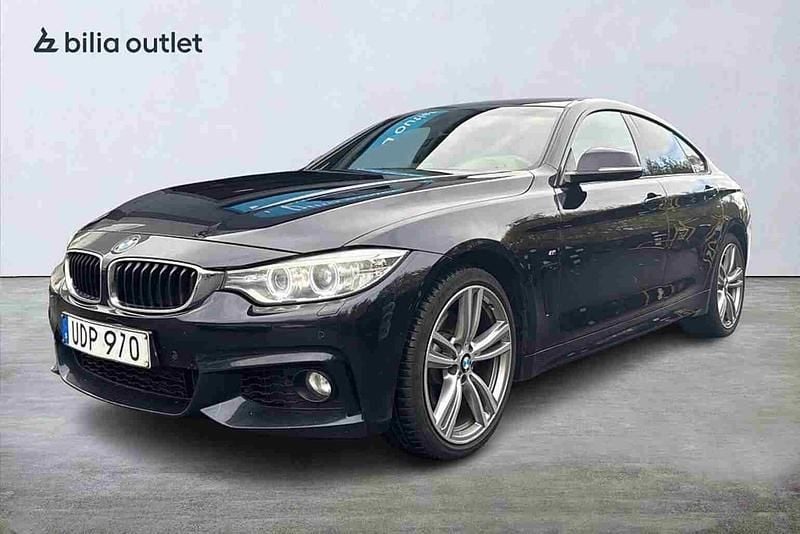 Svart Begagnad 2017 BMW 430 Gran Coupé Sportkupé | 249 900 kr (Marknadspris) - Bild 1/1