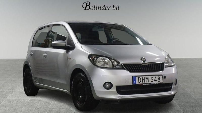 Silver Begagnad 2014 Skoda Citigo Halvkombi | 48 900 kr (Bra pris) - Bild 1/4