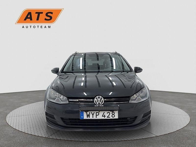 Mörkgrå Begagnad 2014 VW Golf VII Kombi | 79 900 kr (Lite dyr) - Bild 1/4