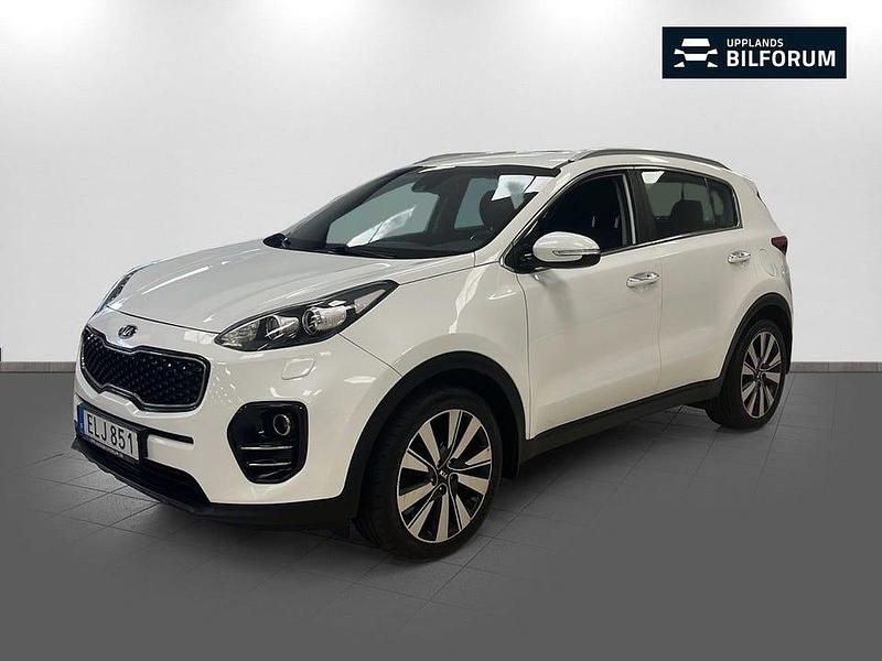 Vit Begagnad 2016 Kia Sportage Advance SUV | 139 000 kr (Bra pris) - Bild 1/4