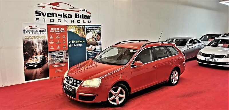 Röd Begagnad 2007 VW Golf VI Business Kombi | 59 900 kr (Dyr) - Bild 1/2
