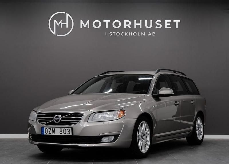 Brun Begagnad 2014 Volvo V70 Kombi | 109 900 kr (Marknadspris) - Bild 1/4