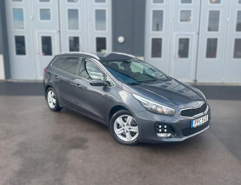 Grå Begagnad 2016 Kia Ceed Sportswagon GT-Line Kombi | 99 900 kr (Superpris) - Bild 1/4