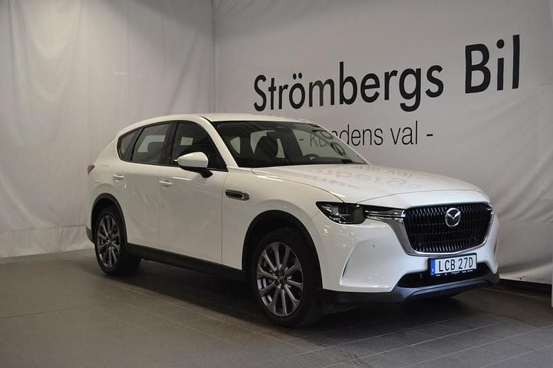 Vit Begagnad 2023 Mazda CX-60 SUV | 439 000 kr (Marknadspris) - Bild 1/4