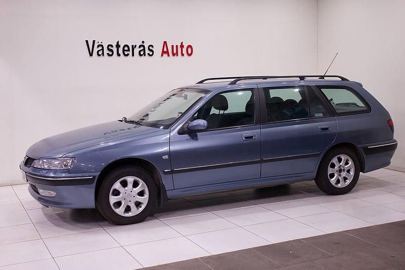 Begagnad Peugeot 406 136 HK (100 kW) 2001 Ljusblå Kombi