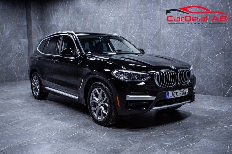 Svart Begagnad 2021 BMW X3 SUV | 294 800 kr (Superpris) - Bild 1/4