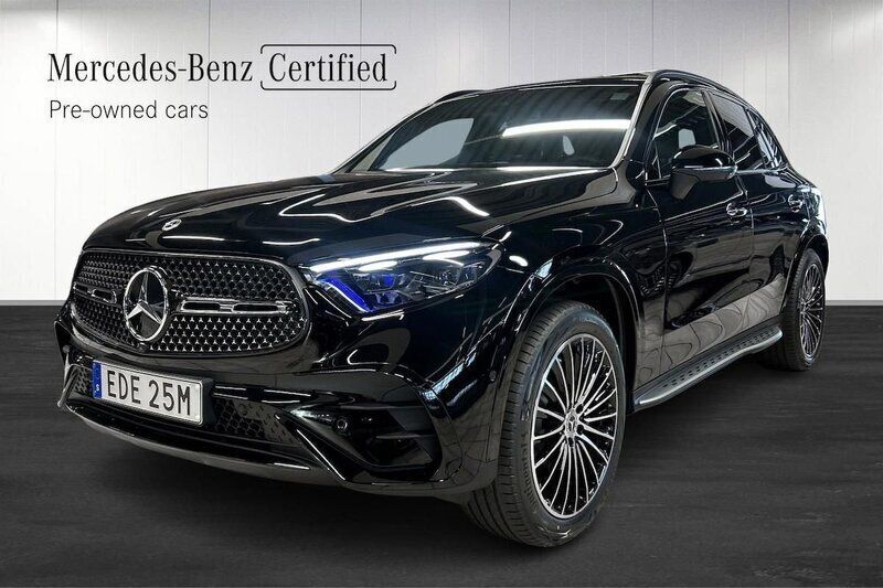 Svart Begagnad 2024 Mercedes GLC300e AMG Line Premium SUV | 799 900 kr (Lite dyr) - Bild 1/4